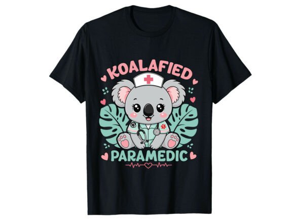 Cute Koalafied Paramedic T-Shirt