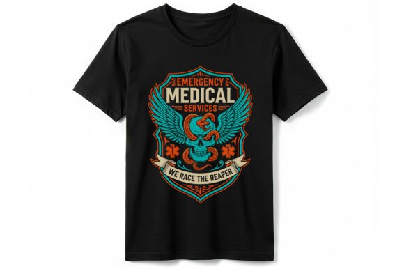 EMS We Race the Reaper T-shirt