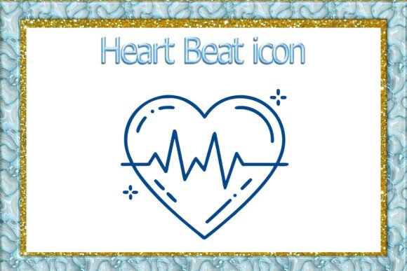 Heart Beat Vector Icon