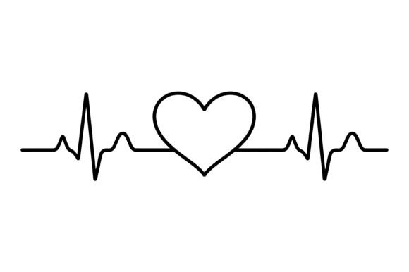 Heartbeat Heart Line Icon