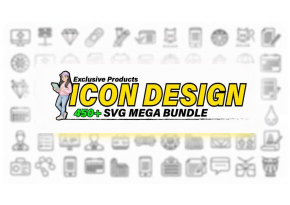 Ultimate 450 Business Line Icons Bundle